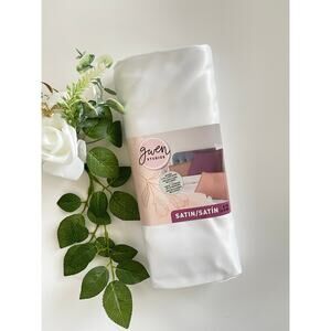 Gwen Studios White Satin 2 Yards